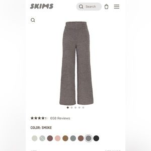 Brand new (washed once) Skims Cozy Knit pant.